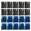 Calabria 20 Pack Microfiber Cleaning Cloth Blue/Green Camouflage Print Clean Eyeglasses Lens TV Phone Screens Camera Glasses view 1