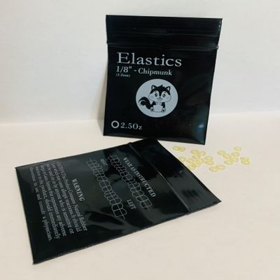 300 O-Rings - Orthodontic Elastic Dental Rubber Bands, Intraoral Elastic Rubber Bands. (Yellow, 1/8"-Light-2.5 oz)