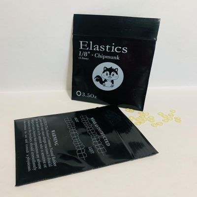 300 O-Rings - Orthodontic Elastic Dental Rubber Bands, Intraoral Elastic Rubber Bands. (Yellow, 1/8"-Medium-3.5 oz)