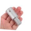 FOMIYES 2pcs Metal Threaded Pole Adapter Tips for Brooms and Mops Easy Installation Extension Handle Connectors for Household and Commercial Cleaning Tools view 3