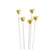 NineLife Basics Star Cake Topper, Gold Silver 3D Star Cake Toppers Happy Birthday Party Cake Decor Supplies Baking Gifts for Birthday Wedding Party(heart,gold), AM15SD0DGK1US view 1