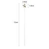 NineLife Basics Star Cake Topper, Gold Silver 3D Star Cake Toppers Happy Birthday Party Cake Decor Supplies Baking Gifts for Birthday Wedding Party(heart,gold), AM15SD0DGK1US view 2