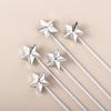 NineLife Basics Star Cake Topper, Gold Silver 3D Star Cake Toppers Happy Birthday Party Cake Decor Supplies Baking Gifts for Birthday Wedding Party(heart,gold), AM15SD0DGK1US view 3
