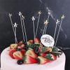 NineLife Basics Star Cake Topper, Gold Silver 3D Star Cake Toppers Happy Birthday Party Cake Decor Supplies Baking Gifts for Birthday Wedding Party(heart,gold), AM15SD0DGK1US view 4