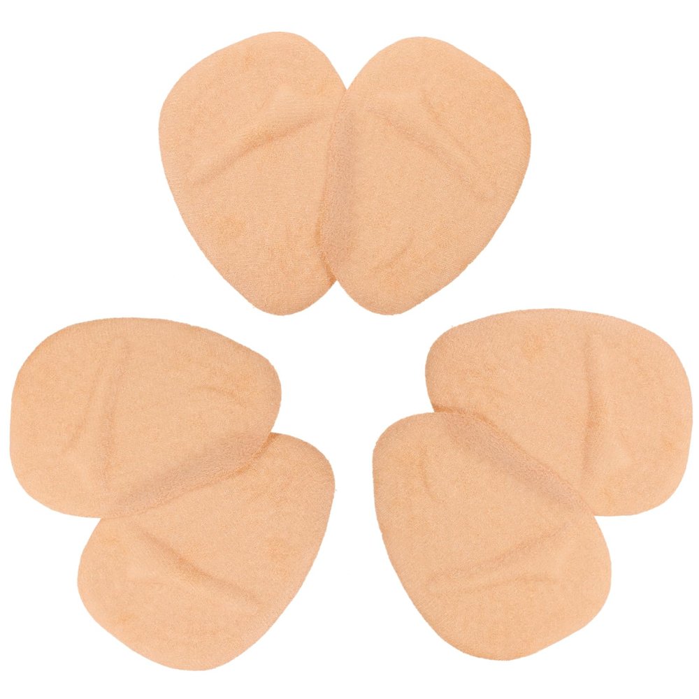IWOWHERO 3pairs Forefoot Cushion Pads for Women Comfortable High Heel Inserts Non-Sliding Foot Pads for Shoes Relieve Pressure Toes for All Shoe Types