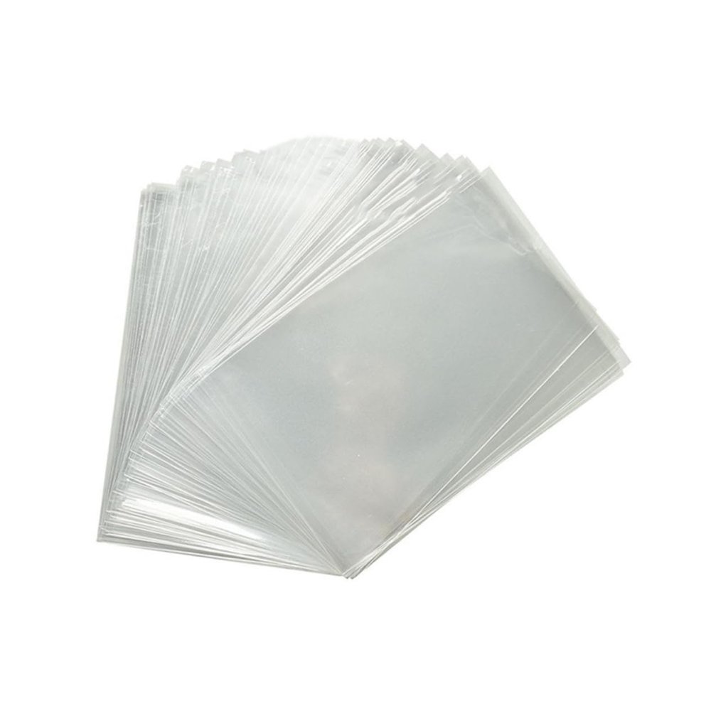 BUTIFULSIC 100pcs High Transparency Bake Packaging Bags Self Sealing Treat Bags for Cookies Candies Baked Goods Wedding Party Favors