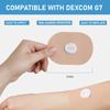ANGTICS Dexcom G7 Adhesive Patches Waterproof, 30 Pack Beige Overpatch for Dexcom G7, Premium Transparent G7 Overlay Patches, Hypoallergenic & Skin-Friendly, Lasting 10 Days, Sensor is NOT Included view 3