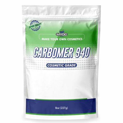 MYOC Carbomer 940 Powder (227 g / 8 oz) - Cosmetic Grade Thickening & Gelling Agent for DIY Serums Gels Creams & Lotions