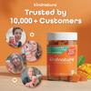 kindnature Vitamin B3 Niacin Gummies - Flush Free Niacinamide 500mg Supplement - Vegan, Non-GMO, Low-Calorie, Gluten-Free, Soy-Fee, 3rd Party Lab Tested - 1 Month Supply, 90 Chewable Gummies view 2