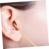 Anneome Wooden Ear Set 5pcs Bamboo Ear Chinese Doll Head for Family Use Random Color view 2