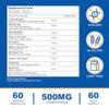 Spliferkou Liposomal Lumbrokinase Nattokinase Serrapeptase Complex, Lumbrokinase Supplement for Circulation Heart Health and Digestion,60 Capsules view 2