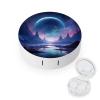 Purple Moon Contact Lens Travel Kit Portable Cute Contact Box with Mirror for Daily Outdoor, style view 1