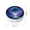 Purple Moon Contact Lens Travel Kit Portable Cute Contact Box with Mirror for Daily Outdoor, style view 2