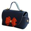 10 pack PU Leather Gift Boxes, Reusable Baby Showers Party Boxes Favor, Mini Handbag Candy Gift Box with Bowknot For Wedding Birthday Christmas Valentine's Day New Year Party Decoration, 4.7 x3 inches (Navy Blue) view 4