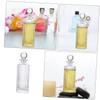 1 Set Glass Aromatherapy Bottle Oil Wine Cleaner Water Bottle Diffusers Spout Syrup Brandy Drying Rack Stream Air Opener Sink Perfume Bottle Aromatherapy Volatile Bottles view 2