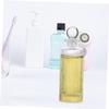 1 Set Glass Aromatherapy Bottle Oil Wine Cleaner Water Bottle Diffusers Spout Syrup Brandy Drying Rack Stream Air Opener Sink Perfume Bottle Aromatherapy Volatile Bottles view 3