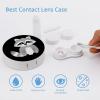 Cute Raccoon Contact Lens Travel Kit Portable Cute Contact Box with Mirror for Daily Outdoor view 3