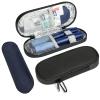 BLK8IGHT Insulin Pen Cooler Travel Case with 2 Reusable TSA Approved Ice Packs, Diabetic Medication Insulated Cooler Bag for Insulin Pens and Other Diabetic Supplies Storage Black view 1