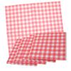 VINTORKY 100pcs Checkered Wax Wrapping Paper Sheets Greaseproof Food Basket Liners for Catering Restaurants Picnics Barbecues Oil Non-stick Design view 1