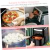 VINTORKY 100pcs Checkered Wax Wrapping Paper Sheets Greaseproof Food Basket Liners for Catering Restaurants Picnics Barbecues Oil Non-stick Design view 3