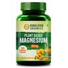 Plant Based Magnesium Supplement 1360mg with Turmeric Spirulina, Wheatgrass, Moringa | Supports Bone Muscle & Bone Health | Boost Energy Level - 60 Veg Tablets view 1