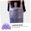 FOMIYES 5rolls Strong Garbage Bags Handle Heavy Duty Trash Bags Leakproof for Home Office view 3