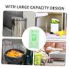 FOMIYES Biodegradable Corn Starch Garbage Bags Durable Flat Household Rubbish Pouches Odorless for Pet Waste and Kitchen Use view 4