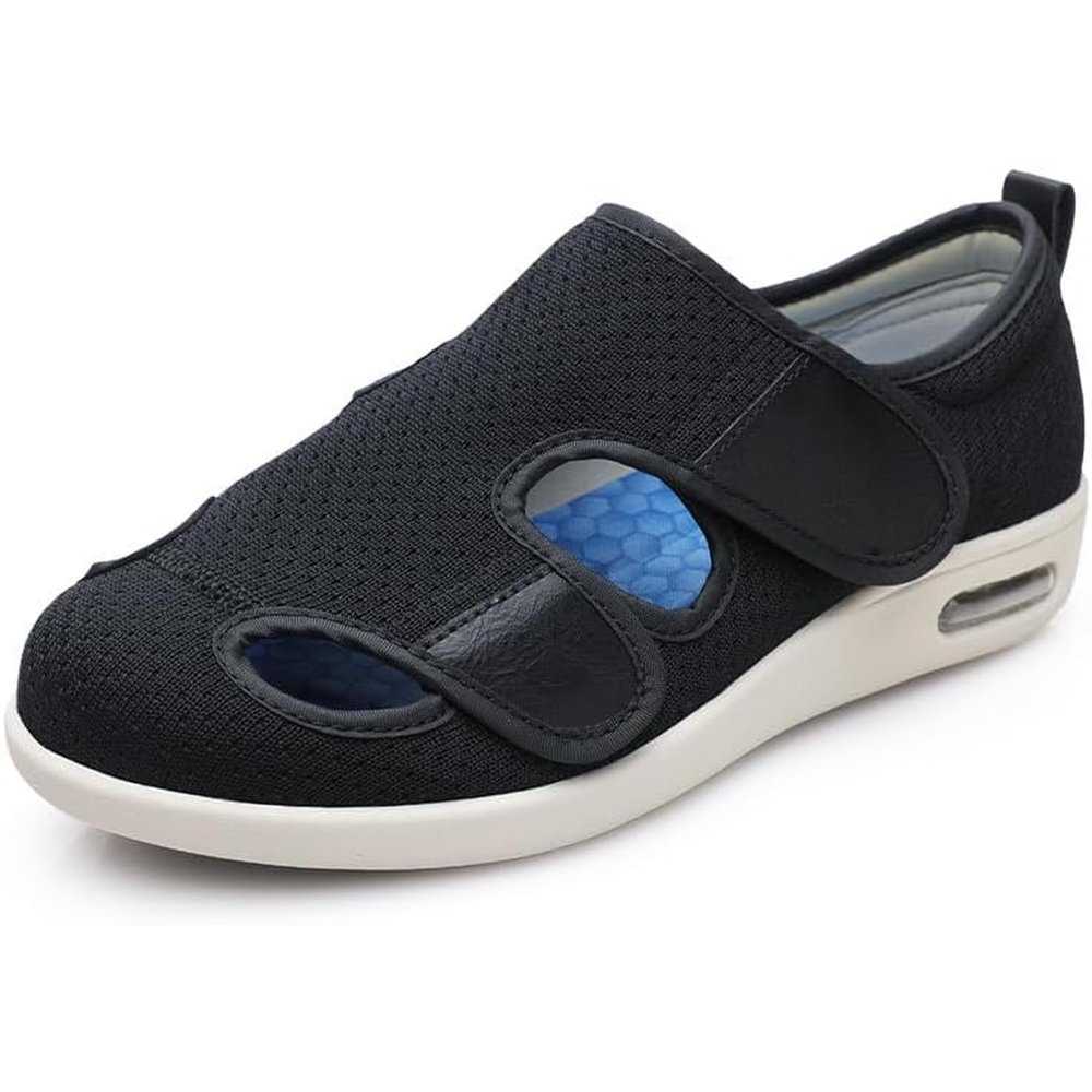 ZGFUSVFD Medical Orthopedic Shoes - Extra Wide Width for Diabetic Swollen Feet of Women or Men, with Memory Foam and Adjustable Walking Design
