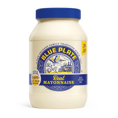Blue Plate Real Mayonnaise 30 Fl Oz Jar (Pack of 6)