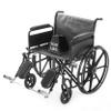 28 Inch Bariatric Wheelchair for Adults - Removable Full Length Armrests, Swing Away Footrests, Adjustable Height - 500+ lbs Capacity Extra Wide Wheelchair - Foldable view 1