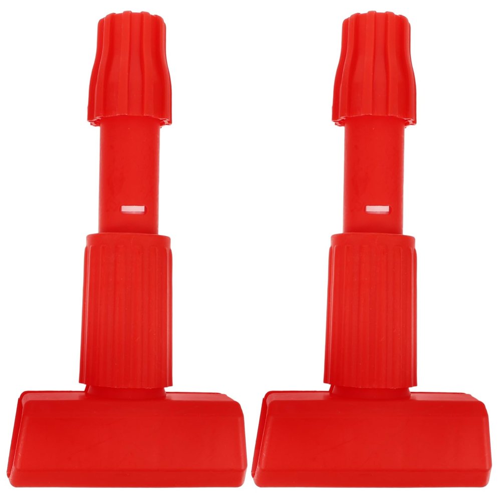 Ciieeo 2pcs Floor Mop Clamp Replacement Detachable Mop Head Clip with Ergonomic Design for Efficient Tasks Suitable for Various Surfaces and Removal