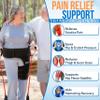 5 in 1 Hip Brace for Women Men Sciatica Pain Relief Devices - Adjustable Groin, Hip Flexor Compression Wrap for Comfortable Thigh, Hamstring & Sciatic Nerve Support, Improved Mobility & Recovery view 2