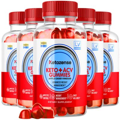 LIVORKA (5 Pack) Ketozense - KetozeneACV Gummies, Ketozense Gummies, KetozenseGummies, Ketozense ACV, Ketozense ACV 300 Gummies for 5 Months