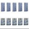 Calabria 10 Pack Microfiber Cleaning Cloth Blue Yellow/Blue Snakeskin Print Cleans Eyeglasses Lenses TV Phone Camera Glasses view 1