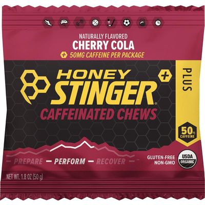 Honey Stinger Caffeinated Energy Chews - 12-Pack Cherry Cola, One Size