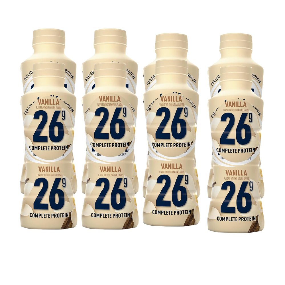 NineLife Basics Fairlfe Nutrition Plan High 30g Protein Vanilla Shake (8 Pack)