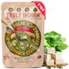 Truly Indian Creamed Spinach & Tofu Curry (Palak Tofu Paneer) 10 Ounce 6-Pack | Authentic Traditional Indian food | Made Fresh in India With Locally Grown Ingredients | Ready to Eat, Vegan view 1