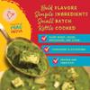 Truly Indian Creamed Spinach & Tofu Curry (Palak Tofu Paneer) 10 Ounce 6-Pack | Authentic Traditional Indian food | Made Fresh in India With Locally Grown Ingredients | Ready to Eat, Vegan view 3