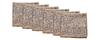 Calabria 6 Pack Microfiber Cleaning Cloth Brown Snakeskin Print Clean Eyeglass Lens TV Phone Screens Camera Sunglass Glasses view 1
