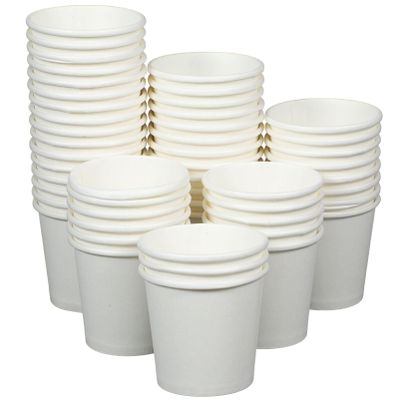Mobestech 100pcs Disposable Paper Cups Tasting Cups for Juice Water and Snacks for Parties Rinsing and Espresso Convenient Single-use Design