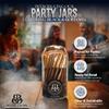 Beautiful Burns, Black & Gold/MI-6 Combo, Pre-Rolled Cones 32 Count Jar, Black, Gold, Silver view 2