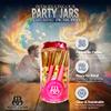 Beautiful Burns, Picnic Puff Combo, Pre-Rolled Cones 32 Count Jar, Pink, Gold, Yellow, Red view 2