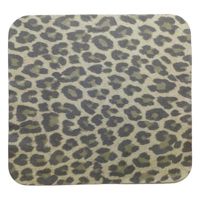 Calabria 1 Pack Microfiber Cleaning Cloth Green Grey Cheetah Animal Print Cleans Eyeglasses Lens TV Phone Cameras Sunglasses