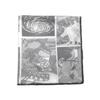 Calabria 1 Pack Microfiber Cleaning Cloth Black White Comic Cleans Eyeglass Lenses TV Phone Camera Sunglass Glasses Cleaner view 2