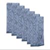 Calabria 6 Pack Microfiber Cleaning Cloth Blue Snakeskin Print Clean Eyeglasses Lens TV Phone Screen Camera Sunglass Glasses view 1