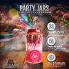 Beautiful Burns La Vie En Rose Cones Rolling Paper - 32 Count Jar of Pre Rolled Cones, 98mm Long Rolling Paper With Foil Tips - Individual Straw For Shape Retention view 2