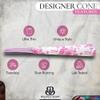 Beautiful Burns La Vie En Rose Cones Rolling Paper - 32 Count Jar of Pre Rolled Cones, 98mm Long Rolling Paper With Foil Tips - Individual Straw For Shape Retention view 3