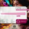 Beautiful Burns La Vie En Rose Cones Rolling Paper - 32 Count Jar of Pre Rolled Cones, 98mm Long Rolling Paper With Foil Tips - Individual Straw For Shape Retention view 4