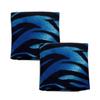 Calabria 2 Pack Microfiber Cleaning Cloth Blue Zebra Animal Print Cleans Eyeglasses Lens TV Phone Cameras Sunglasses Glasses view 1