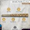 Beautiful Burns Cones Rolling Paper Lady Leopard Pre Rolled Cones - 32 Count Jar of 98mm Long Rolling Papers With Foil Tips - Ultra Thin For A Smooth Burn view 3